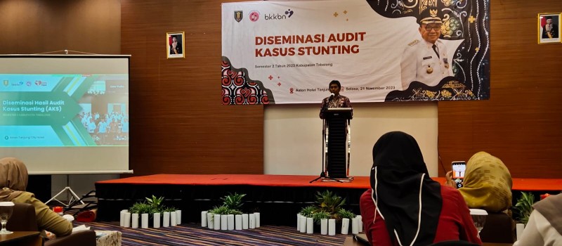Menghadiri Diseminasi Audit Kasus Stunting (AKS)
