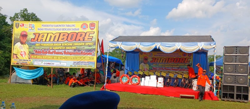 Menghadiri Acara JAMBORE Unit Penanggulangan Bencana Swadaya (UPBS) Se - Kabupaten Tabalong