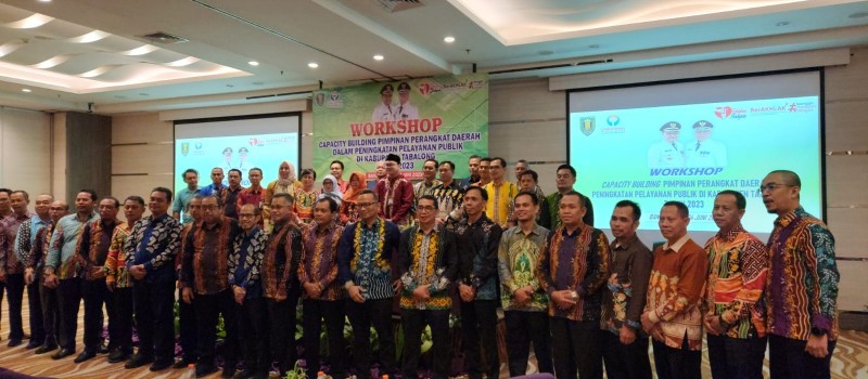 Workshop capacity building Pimpinan Perangkat Daerah