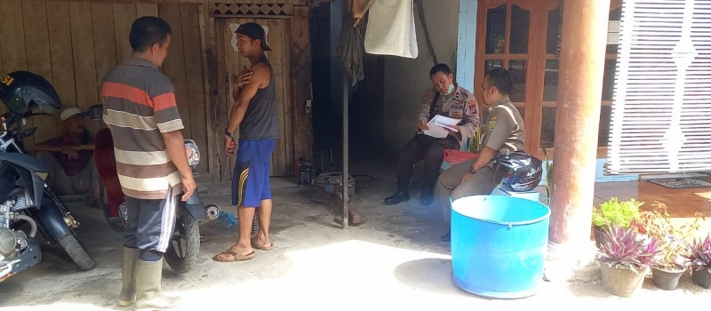 Pembinaan Pos Kamling Desa Kupang Nunding