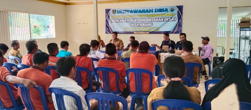 Musdes di Desa Ribang