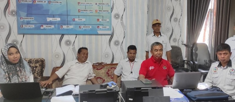 Monitoring sekaligus pembinaan di Desa Lumbang.
