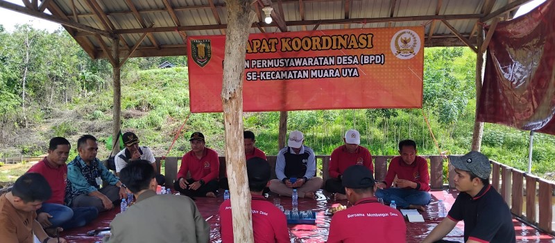 Rapat Koordinasi BPD  Desa Simpung Layung di wisata Bukit Kerinci