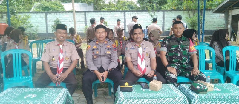 Kegiatan hari Pramuka di MTsN 7 Tabalong