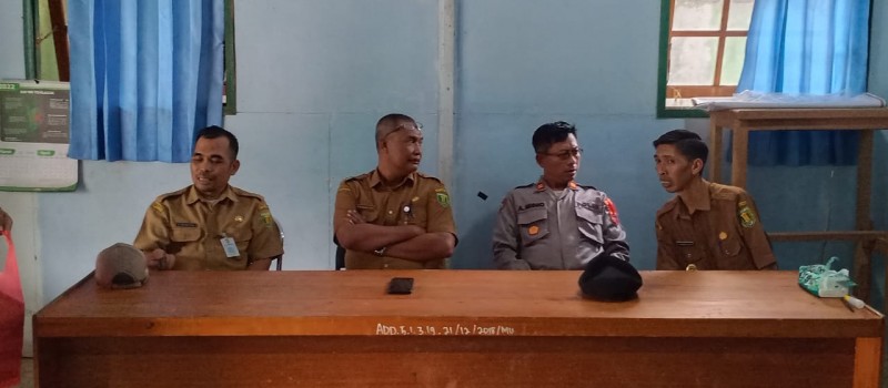 Acara Lomba kawasan bebas jentik di Desa Muara Uya
