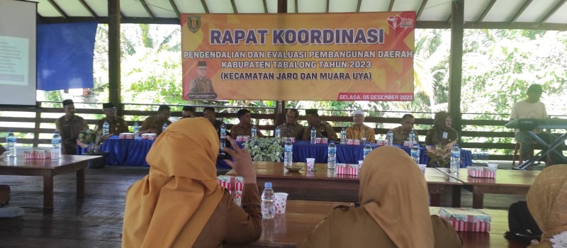 Menghadiri Rapat Koordinasi Pengendalian Dan Evaluasi Pembangunan Daerah Kabupaten Tabalong Tahun 2023