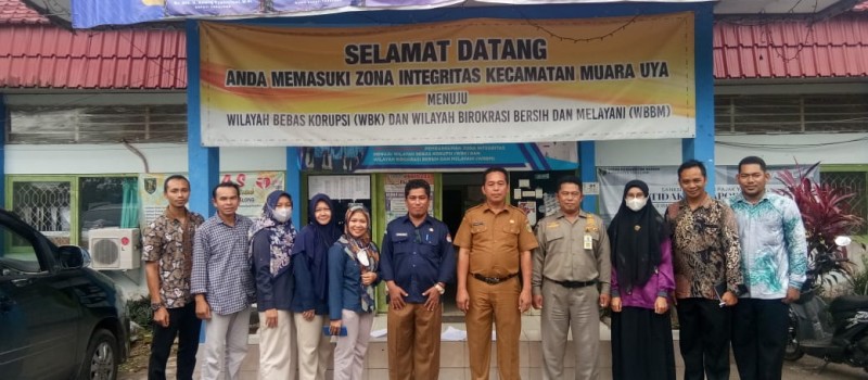 Monitoring KPU Kab Tabalong ke Kecamatan Muara Uya