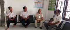 KOORDINASI TRANTIB KE KECAMATAN UPAU DAN KUNJUNGAN DESA KAONG KECAMATAN UPAU