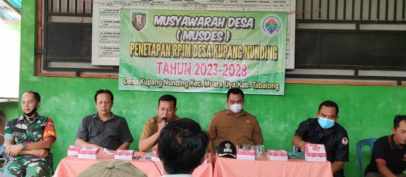 MUSYAWARAH DESA(MUSDES) DESA KUPANG NUNDING