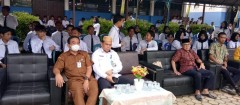 PENGUKUHAN DAN PERPISAHAN SISWA/SISWI SMPN 1 MUARA UYA