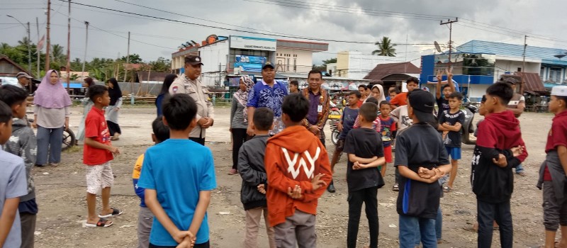 Pelepasan kegiatan pestifal sepak bola usia Dini ke Kab paser Kaltim