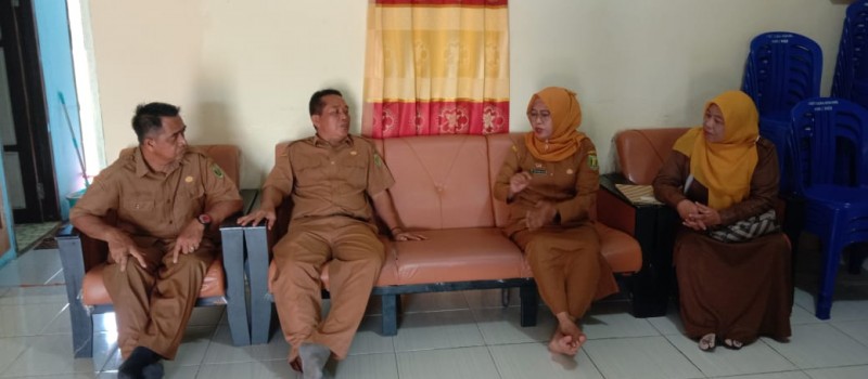 Monitoring sekaligus pembinaan di Desa Ribang.