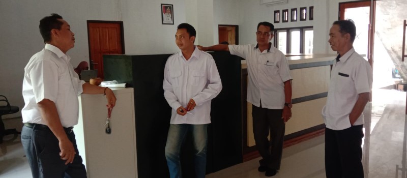 Monitoring sekaligus pembinaan di Desa Pasar Batu.