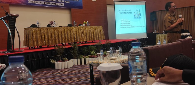 Bimtek Administrasi Pemerintahan Desa