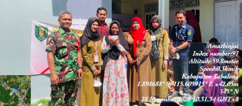 Penyerahan bantuan BPNT, PKH dan BLT BBM desa Kupang Nunding,Ribang,Pasar Batu, Uwie dan Binjai