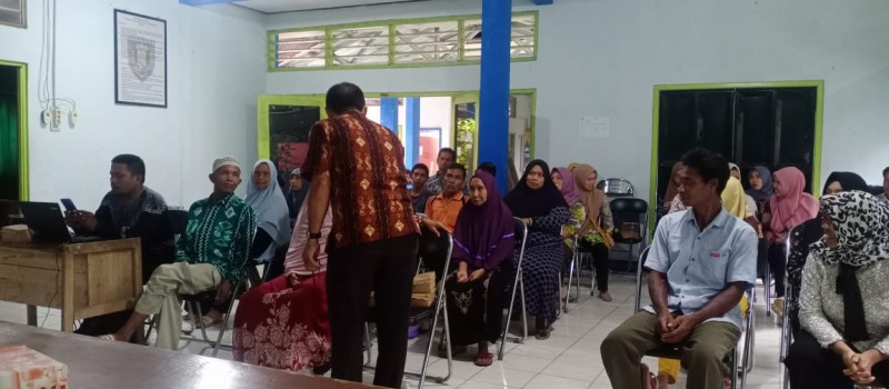 Sosialisasi Rutilahu Di Aula Kecamatan Muara Uya