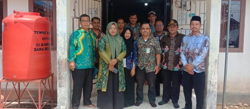 Monitoring di Desa Kapung Baru terkait Evaluasi pengelolaan keuangan dan aset Desa.