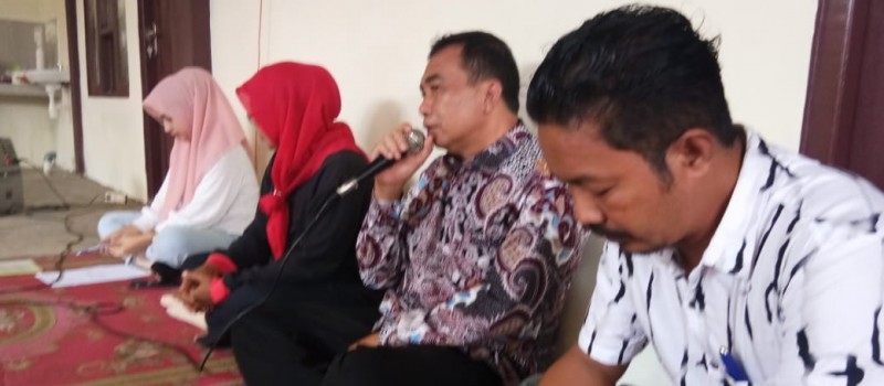 Acara Serah Terima TPS 3R KARYA BARU desa Muara Uya