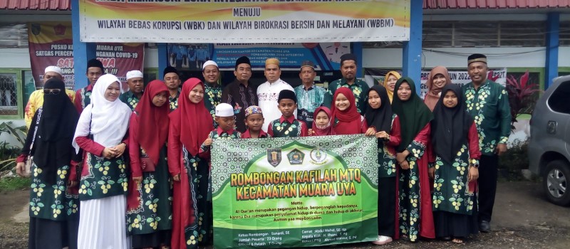 Pelepasan Kafilah MTQ Kecamatan Muara Uya