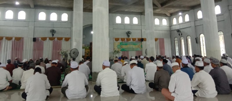 Acara Peringatan Maulid Nabi Muhammad SAW di mesjid AL Mukararrahmah Bongkar Ds Muara Uya