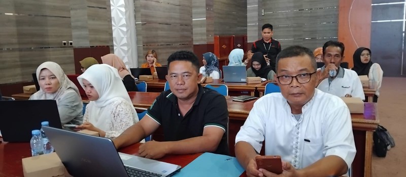 Rapat Perencanaan Statistik didi gedung Informasi Tanjung