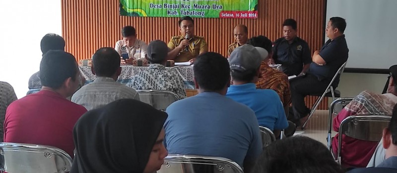 Musdes di Desa Binjai