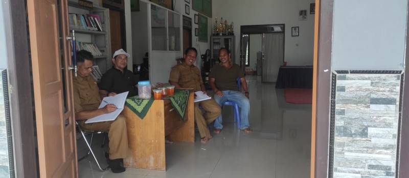 Monitoring sekaligus pembinaan di Desa Palapi terkait Lomba Desa