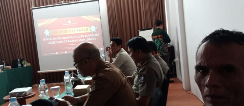 Rapat Koordinasi Tahapan Pelaksanaan Kampanye Pemilihan Umum Tahun 2023