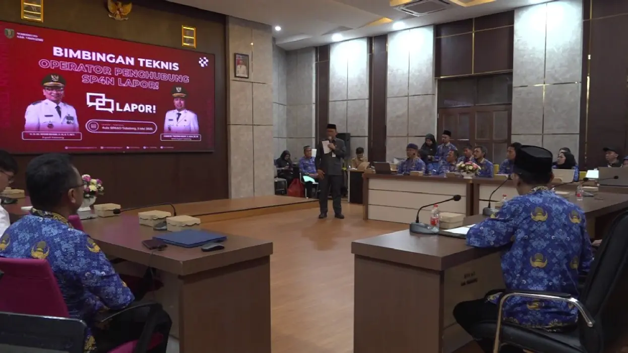 Diskominfo Tabalong Gelar Bimtek SP4N-LAPOR, Perkuat Layanan Aduan Publik