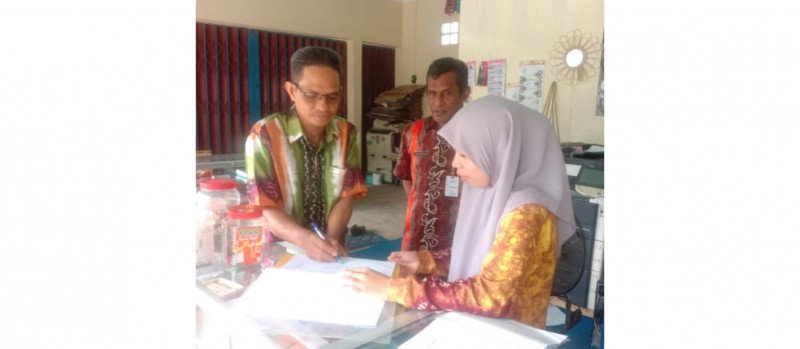Pembinaan menjelang Penilaian Bumdes Di Desa Halangan Kecamatan Pugaan