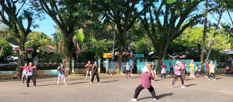 Senam Pagi Jum'at Bulan Juli