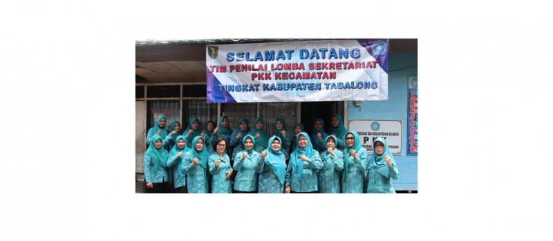 Penilaian Sekretariat Pkk Kecamatan Pugaan  Beserta Desa Pendamping