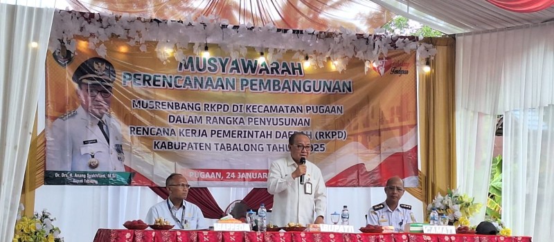 Musrenbang RKPD di Kecamatan Pugaan