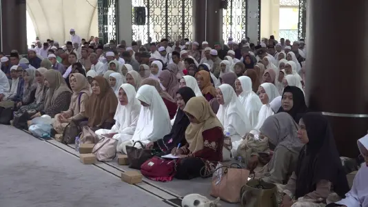500 Jamaah Haji Tabalong Ikuti Manasik Masal Terakhir 