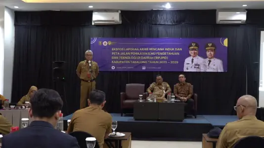 Pemkab Tabalong Ekspos RIP JPID 2025–2029, Dorong Pembangunan Berbasis Iptek