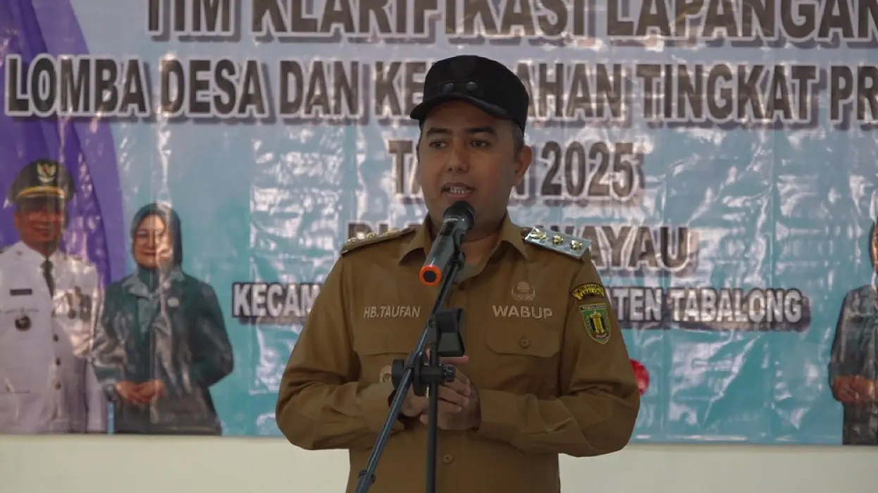 Wabup Tabalong Apresiasi Desa Wayau Masuk 3 Besar Lomba Desa Tingkat Provinsi Kalsel