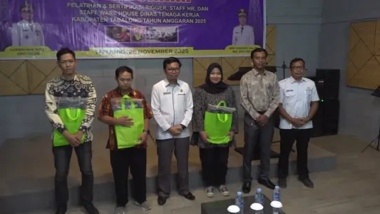 Disnaker Tabalong Buka Pelatihan Tenaga Profesional, Siapkan SDM Siap Bersaing