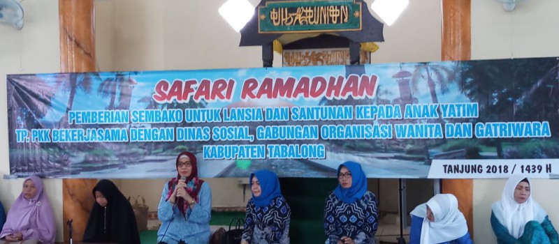 Safari Ramadhan Plt Tim Penggerak PKK (Kec. Tanta)