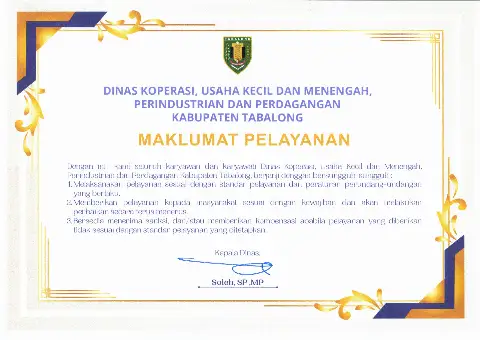 Maklumat Pelayanan