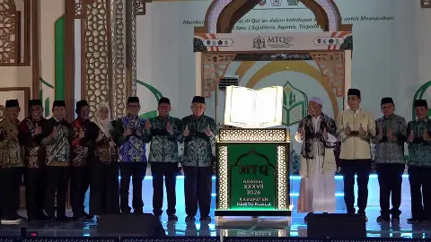 Hadiri Pembukaan MTQ Kalsel ke-37, Bupati Tabalong Targetkan Kafilah Tembus 5 Besar