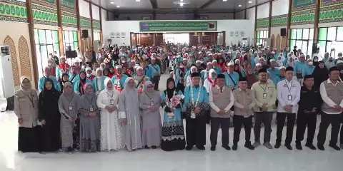 Jemaah Haji Tabalong Kloter 19 Tiba di Tanah Air, Pemkab Sampaikan Duka untuk 2 Jemaah Wafat