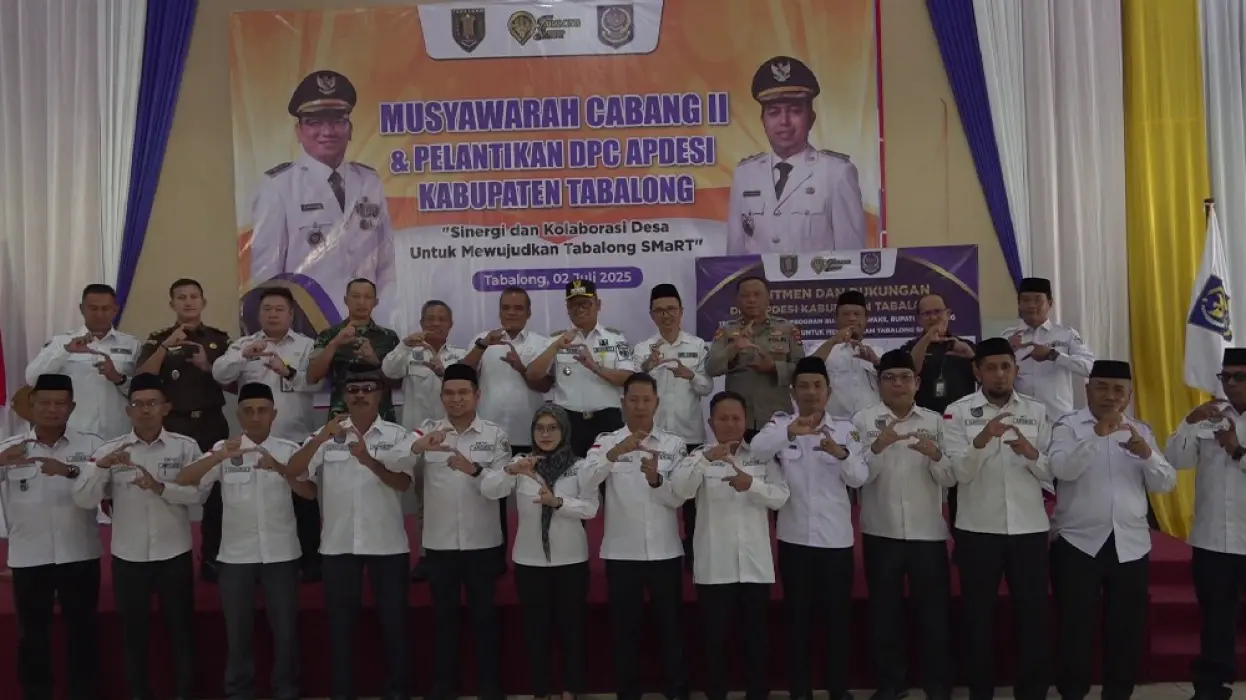 Hadiri Muscab APDESI Tabalong, Bupati Ajak Desa Dukung Percepatan Program Tabalong Smart
