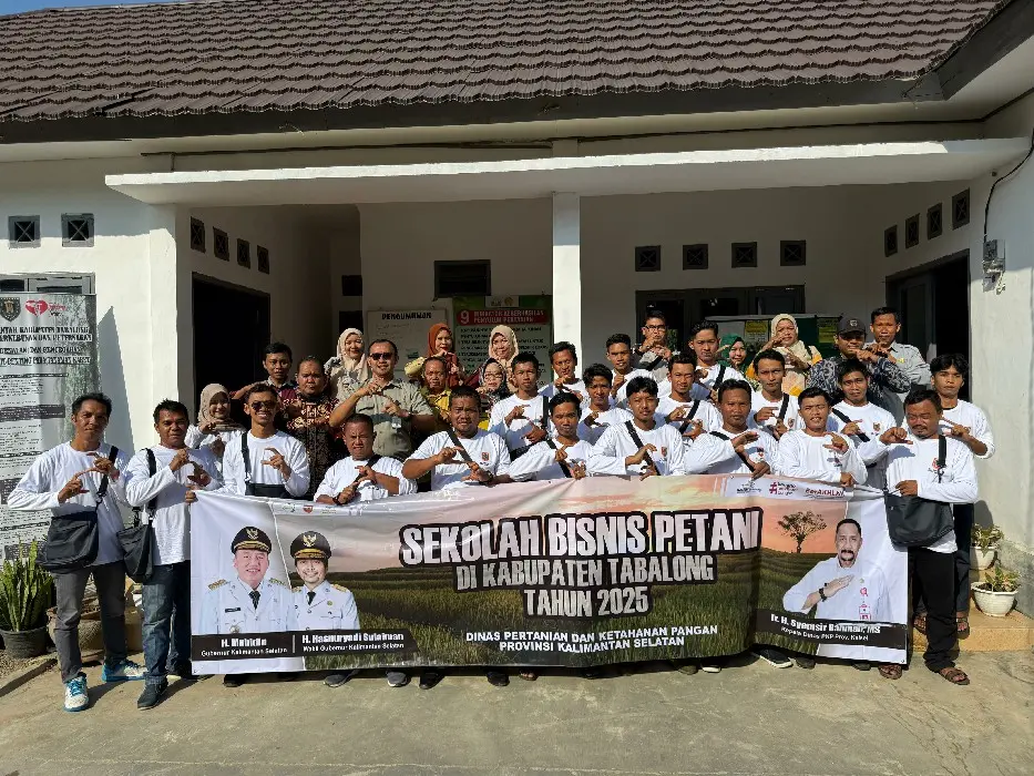 Sekolah Lapang 2025: Pemuda Tabalong Didorong Jadi Pengusaha Tani Modern