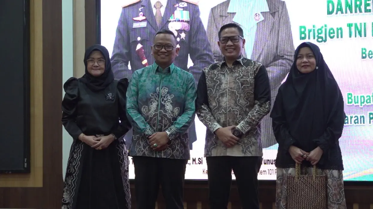 Awali Kunker ke Tabalong, Danrem 101/Antasari Ramah Tamah Bersama Pemkab Tabalong