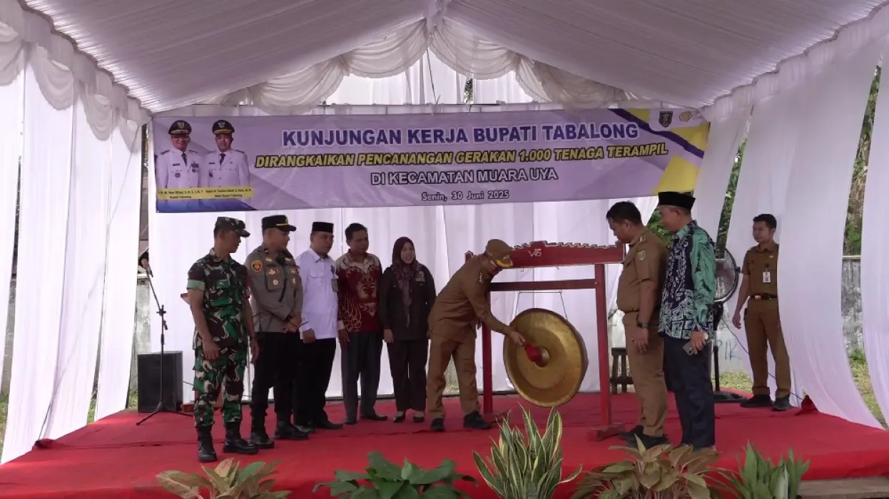 Siapkan SDM Unggul, Seribu Warga Kecamatan Muara Uya Akan Dapatkan Pelatihan Keterampilan