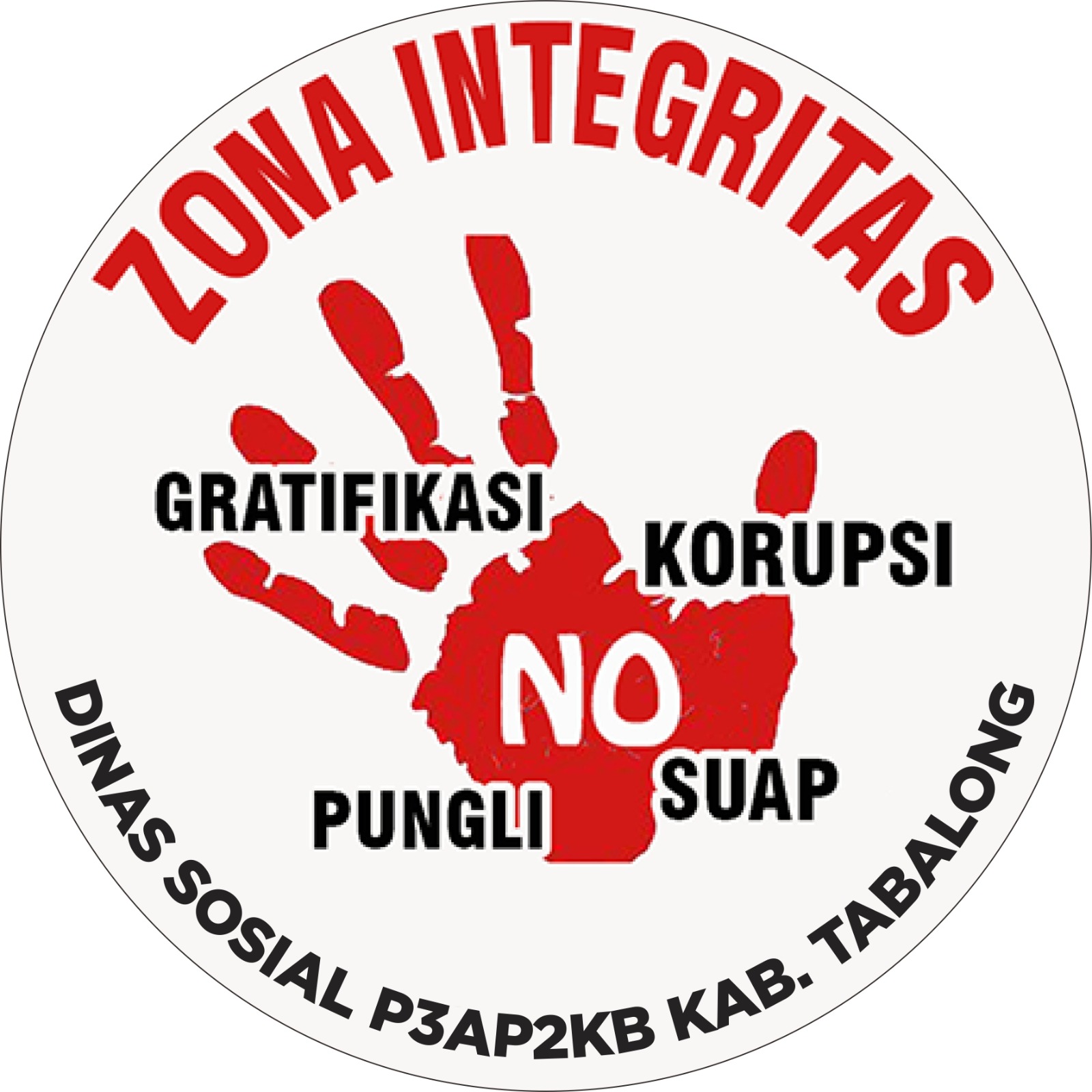 Zona Integritas Dinas Sosial,P3AP2KB Kabupaten Tabalong