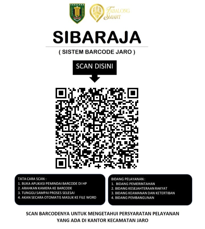 SIBARAJA (Sistem Barkode Jaro)